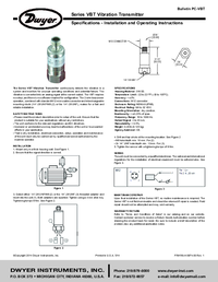 Thumbnail of document Manual - VBT-1 Vibration Transmitter